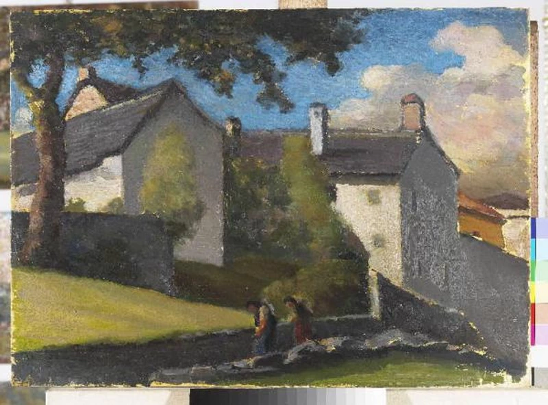  158-Paesaggio montano-Sistema Museale Montichiari Musei. Civica Pinacoteca Antonio e Laura Pasinettii-4. 